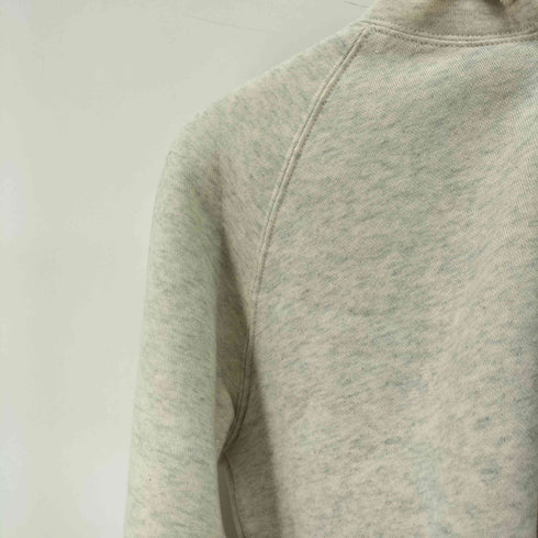 ロール ROLL 霜降り ラグラン ジップパーカー メンズ